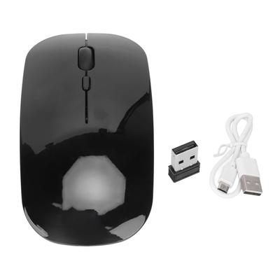 2.4G Wireless Mouse 2 Modes 1600 DPI Portable Optical Mouse with USB Nano Receiver for Office Home Laptop PC Phone
