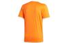 adidas T Shirts Men's Orange V Neck Moderate Straight Fit CE8942