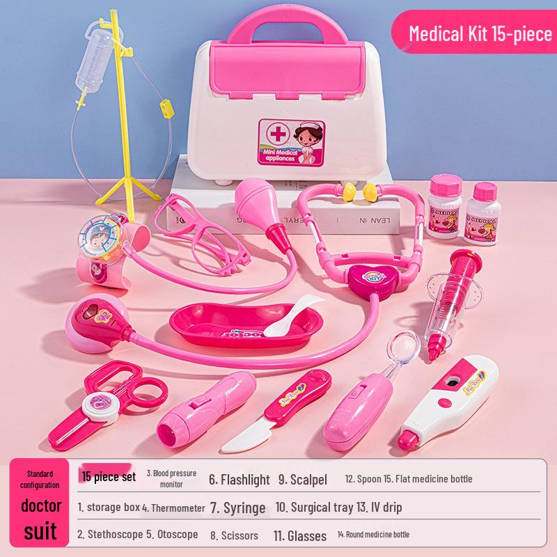Little Doctor Medical Kit: Pretend Play Stethoscope & Nurse Tools for Kids