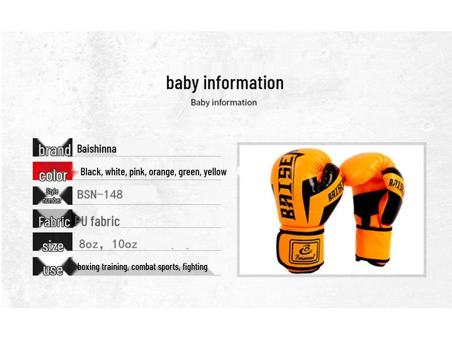 Unisex boxovací a Muay Thai rukavice s odhalenými prsty pro dospělé a děti