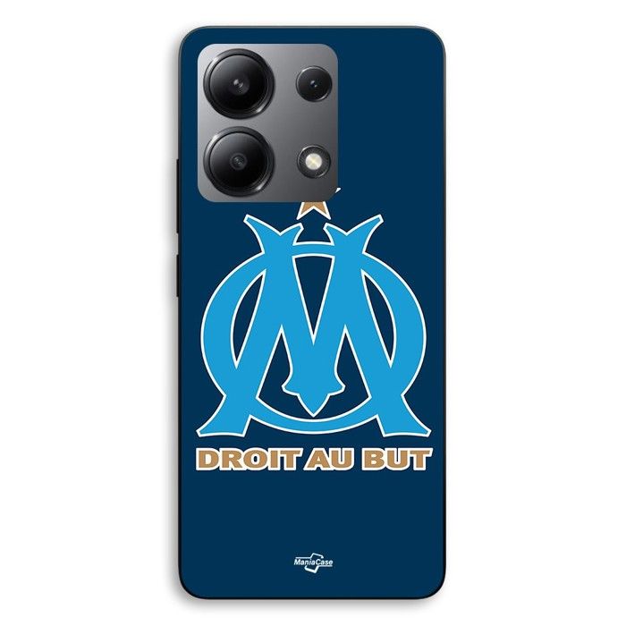 Phone Case - MANIACASE - Xiaomi Redmi Note 13 4G - TPU Silicone - OM Logo - Blue