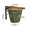 Adjustable Gardening Tools Belt Portable Canvas Material Garden Waist Pouch Unisex Design Durable Tool Belt Pouch Woodwork