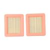 High-Quality 2 Pack Air Filter For Honda HRR216 HRX217 GC160 GCV190 Series Lawnmower Parts Air Filter Garden Power Tool Accessor
