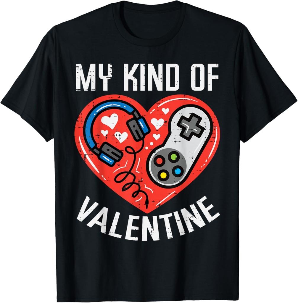 My Kind Valentine Gamer Valentines Day Gaming Unisex T-Shirt