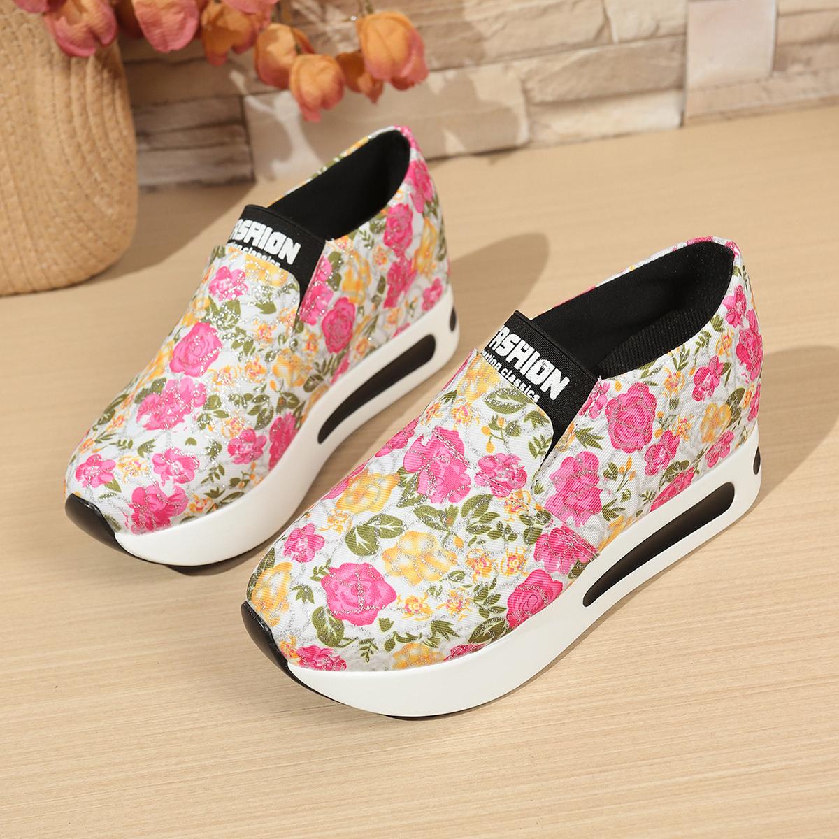 

Fashion 2025 sports running shoes for women, breathable mesh walking shoes for women, comfortable and fashionable casual sports shoes 42 красный