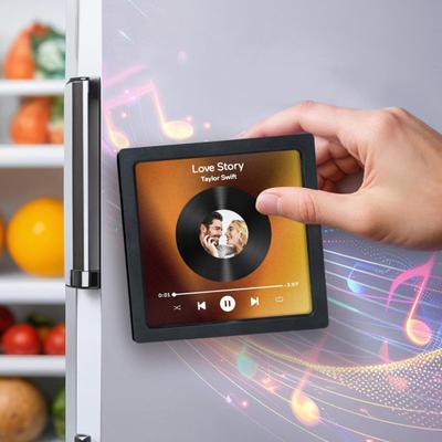 Hudební album Magnet na ledničku USB dobíjecí Love Story Hudební přehrávač Domácí kancelář Kuchyň Kuchyň Lednička Magnetová dekorace
