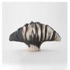 Abstract Ceramic Handicrafts Pleated Flowerpot Shell Vase Wavy Flower Vase Flower Arrangement Home Decoration Accessories