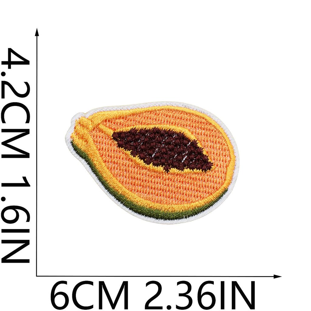 Cabin Embroidery Cloth Sticker Hawaii Travel Decoration Patch Sticker Yay Tree Pineapple Computer Embroidery Patch Flamingo