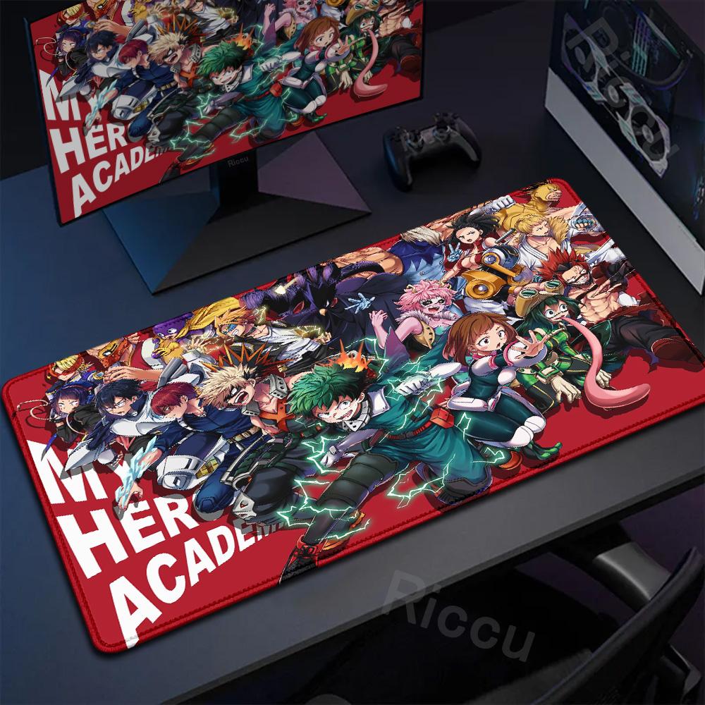 Xcm Podložka pod myš My Hero Academia Podložka pod klávesnici Herní příslušenství Podložka na stůl Přírodní guma Protiskluzová Měkká Kancelářská Podložka pod myš