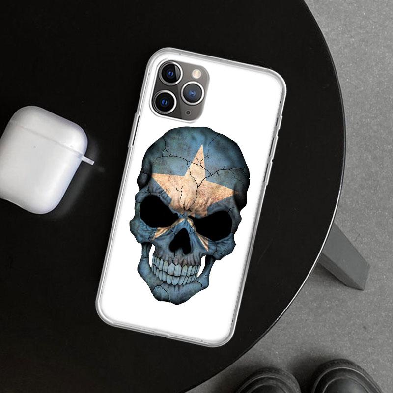 Somali Somalia National Flag Phone Case Cover for iPhone 11 12 13 Mini 14 15 Plus 16 Pro Max 17 Air 7 8 + SE Art Customized Fund
