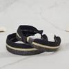 MAIA Shining Stripe Headband - Black