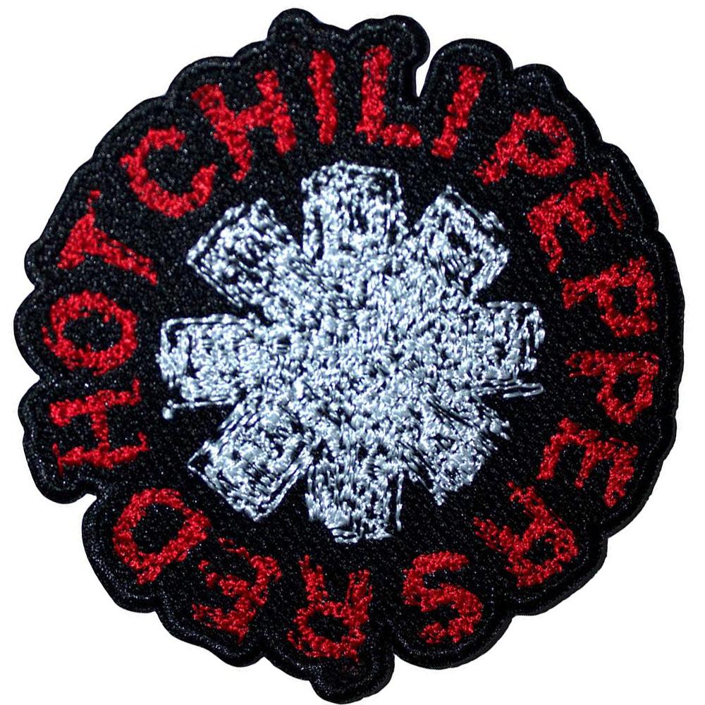 Red Hot Chilli Peppers Scribble Asterisk Iron On Patch