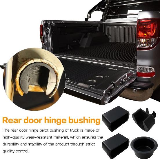 38641 Tailgate Hinge Pivot Bushing Insert Kit Left and Right for Ford Ranger: 1993, 1994, 1995, 1996, 1997, 1998, 1999