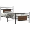 VidaXL Bed Frames Without Mattress Brown Oak 80x200cm Engineered Wood 4106850