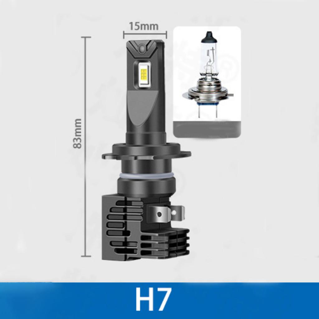 2Pcs Canbus H8 H11 LED Light Bulbs 2800LM High Power LED Car Headlight Lamp 9012 9006 H4 Hi Lo Beam CSP Chip