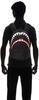 MORN CREATIONS Shark Backpack, Medium, Black