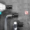 2pcs Angle Grinder Wrench Attachment with 1/2Inch Socket Adapter Compatible for All 1/2 (12.5mm) Connectors Power Wrench
