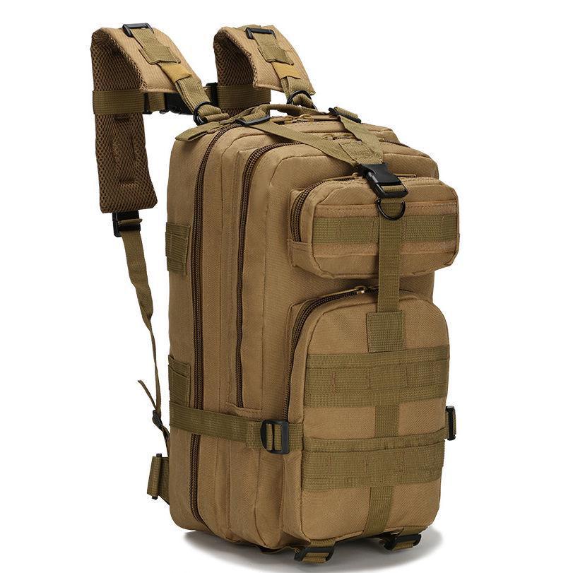 Large Capacity Outdoor Military Tactical Army Camping Hiking Backpack Rucksack With Padded Adjustable Straps
