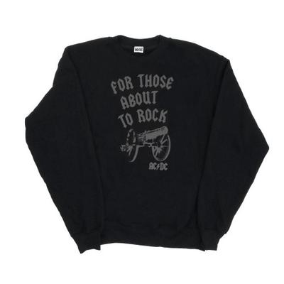 Womens/Ladies For Those About To Rock Cannon Sweatshirt