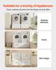 Laundry Pedestal, 290 mm Height, Washer and Dryer Pedestals with Drawer, 150 kg Weight Load Capacity, Non-Slip Feet, Heavy-duty Steel Washing Machine