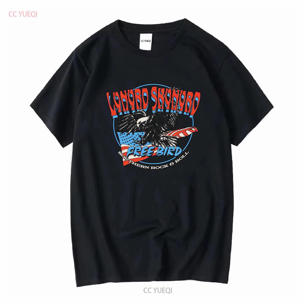 Lynyrds Cool Skynyrded T Shirt Men 100 Cotton Amazing Round Neck long or short sleeves vintage Washed Casual fashion Breathable