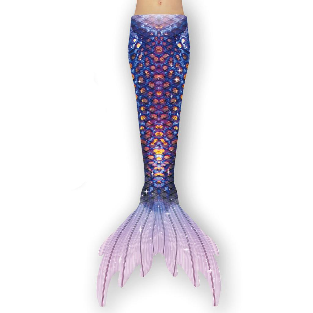 New children's mermaid swimsuit costume girl mermaid princess dress pink mermaid tail hot spring