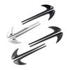 2Pcs Car Side Sticker Vent Fender Trim Emblem Blade Logo Trim For Mercedes Benz AMG V8 C200 C300 E300 E400 W213 C-Class W205 AMG