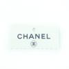Great CHANEL Belt COCO Mark Leather Chain Ribbon Black Leather Women S B20C Used