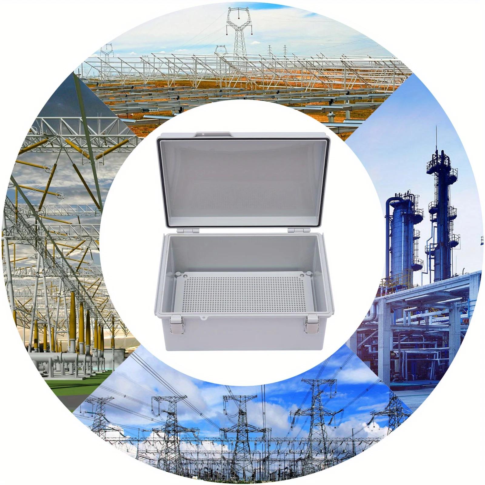 

13.8x9.8x5.9inch Distribution Box - Grey Cover, Junction Box United States