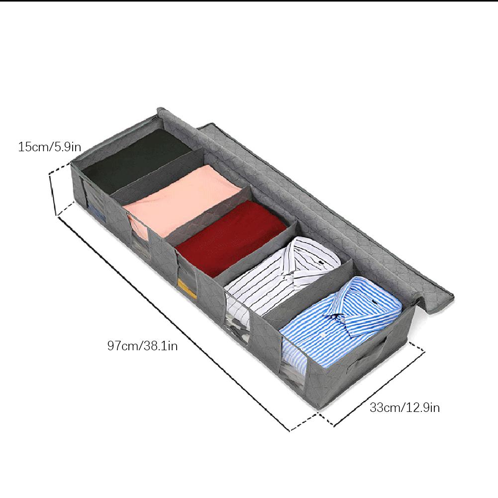Staubdichte Aufbewahrungsbox für Kleidung, robuste, atmungsaktive Finishing-Behälter für Nickerchendecken