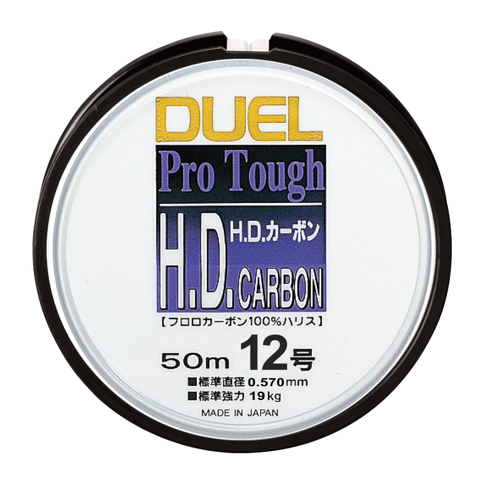 

DUEL Флюорокарбон 40мм H854 H.D. Леска, 50м, #12, Прозрачная, чистый