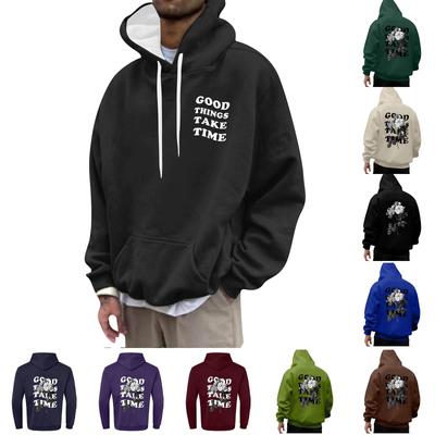 Kapuutsiga sporditreeningkostüüm Unisex jooksuriided pikkade varrukatega pullover Pusad Pusa