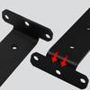 Shelf Bracket 4/6/8/10/12 Inch Black Hang Heavy Shelf