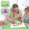 Washable Kids Art Pad Silicone Art Board Travel Friendly Painting Mat For Children Creativity