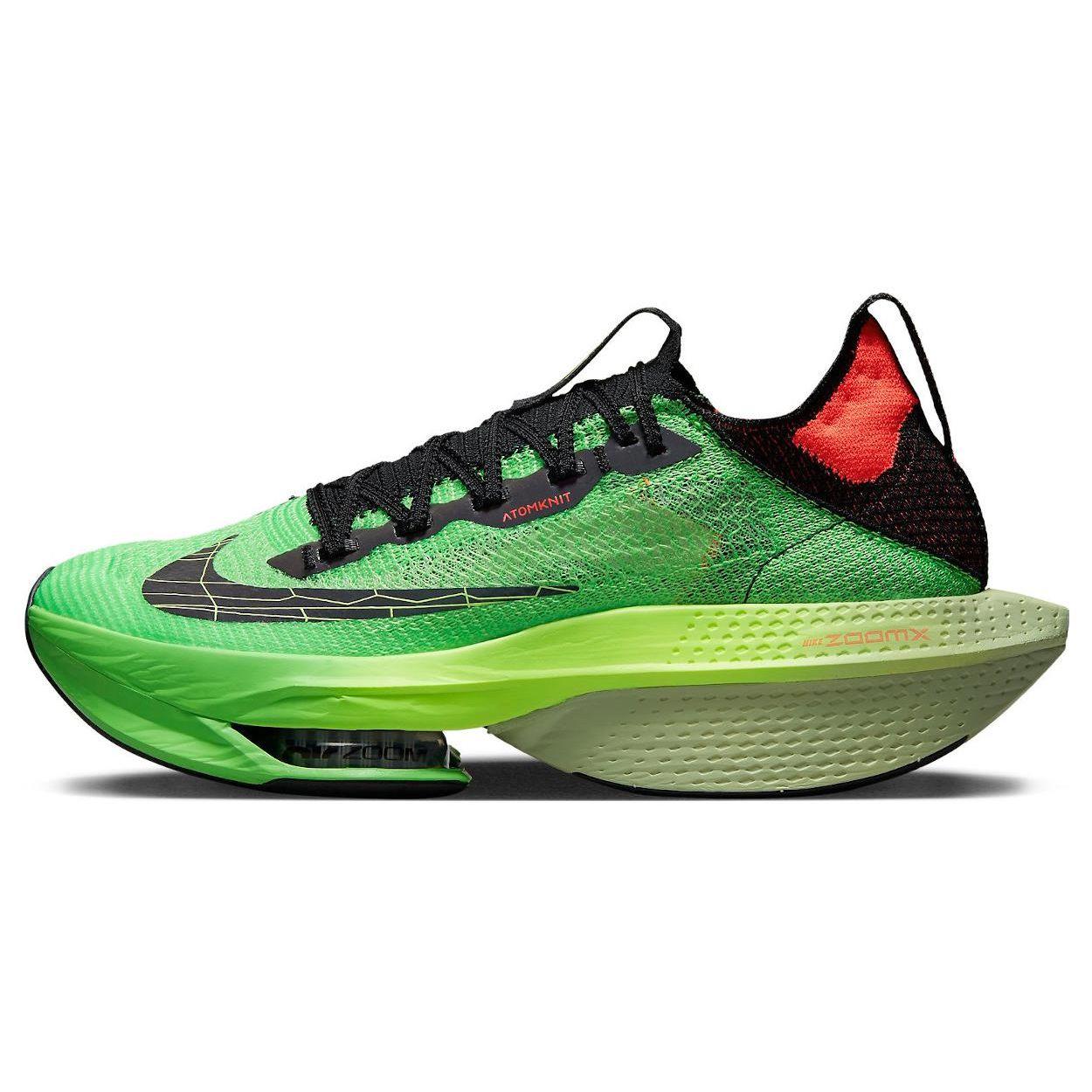 

Кроссовки унисекс Nike Air Zoom Alphafly NEXT% 2 Ekiden Zoom Pack Зеленый криково-зеленый ярко-малиновый DZ4784-304 45.5