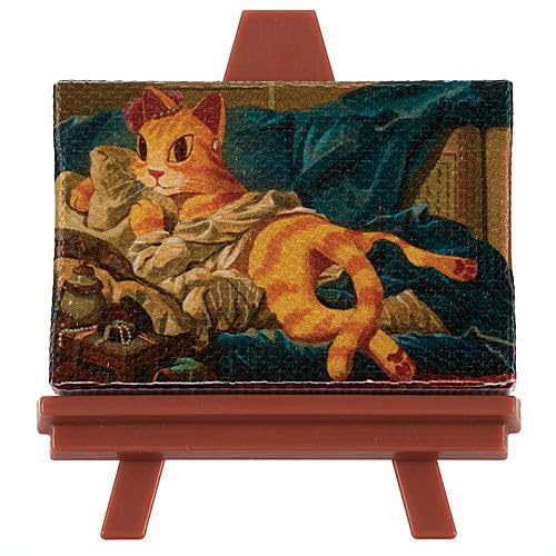 

CAT ART Canvas Collection Gacha Игрушка-капсула Gacha [6]. Одалиска/Фуньянсуа Бугна] (один предмет)