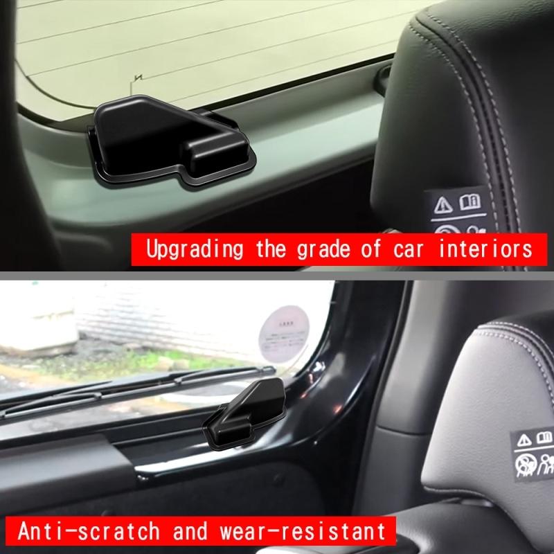 For Honda N-WGN -2025  ABS Black Antenna Protection Cover Rear Window Heating Wire Exposed Circuit Protection Cover Trim