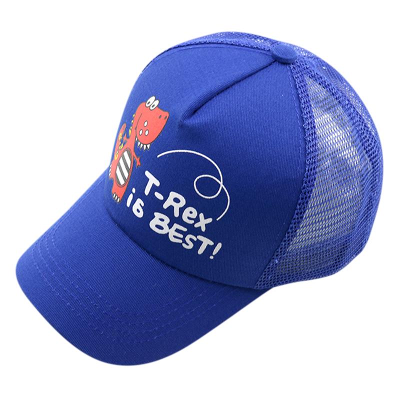 Detská čiapka zo sieťoviny malého dinosaura Priedušná čiapka proti slnku Baseballová čiapka Letné roztomilé detské čiapky