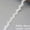 (1 yard) cotton trim lace fabric Webbing Decoration DIY Garment Sewing Accessories