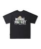 MINIMALPROJECT Daisy Flower Short Sleeve T-Shirt Mst168 [Black]