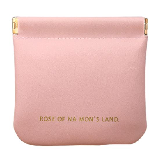 Mini-Kosmetiktasche aus Kunstleder, wasserdicht, elegant, Magnetverschluss, tragbar, multifunktional, für Damen, Lippenstift, Make-up, Damenbinden, Münzen, Geldbörse, Geschenk