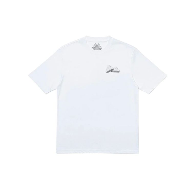 Palace Tri-Gaine T-Shirt White Unisex Tops P18TS121