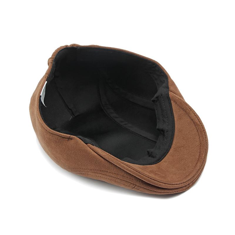 Fashion Berets Men Women Spring Autumn Suede Hats Herringbone Flat Cap Classical Artist Painter Hat Male Female Beret Cap Gorras