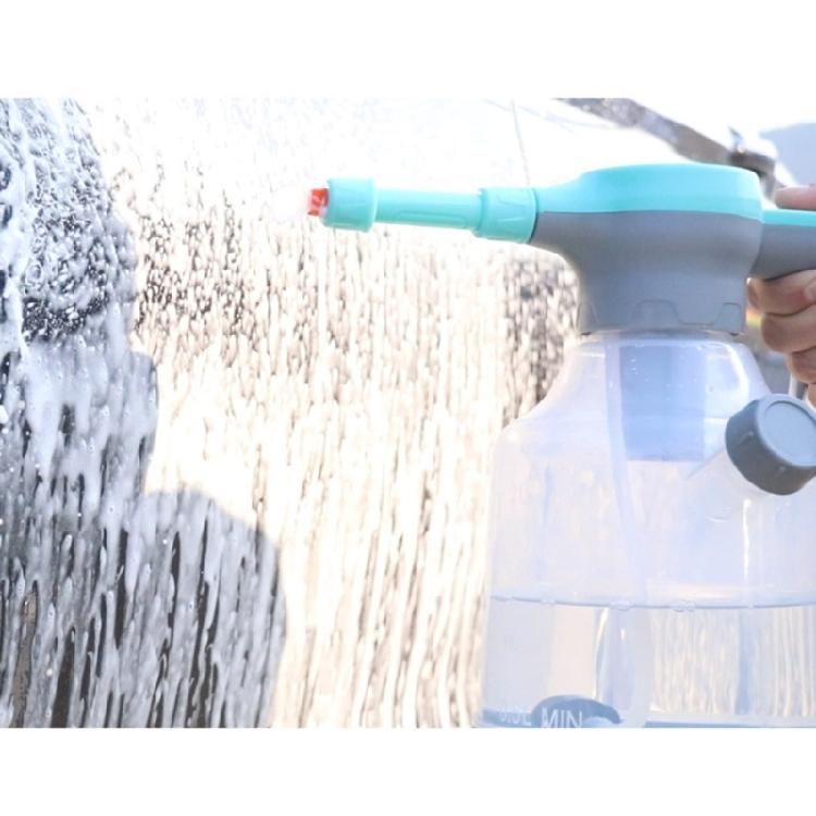Electric Watering Can with 1.5Liter Water Capacity for Effortlessly Plant Care for Gardens Balconies and Greenhouses