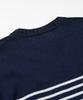 FRIZMWORKS Wool Stripe Relax Knit _ Navy