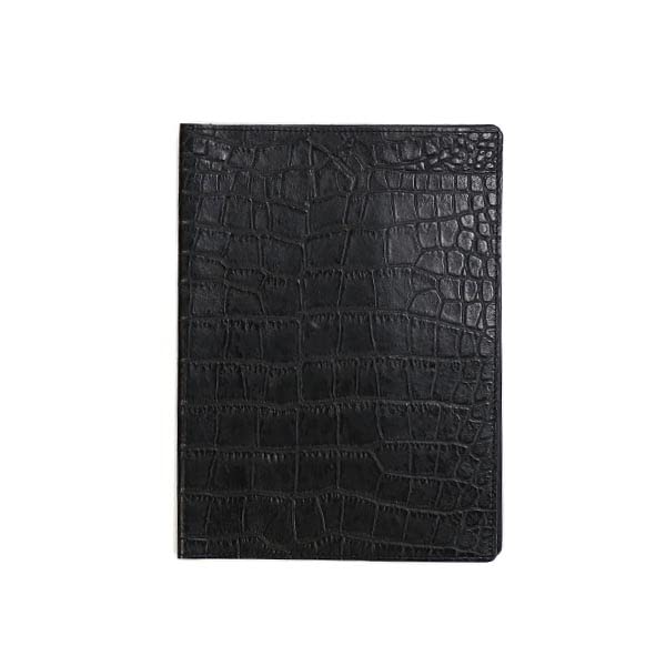 

Romeo Crocodile Embossed Notebook Cover B6 чёрный