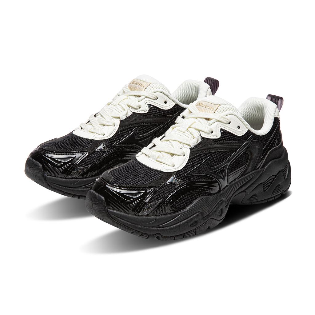 Mizuno Trainer 2K V2 Mirror Color Block Fashion Trend Comfortable Thick Sole Height Increasing Shock Absorption Low Top Running Shoes D1GH250402