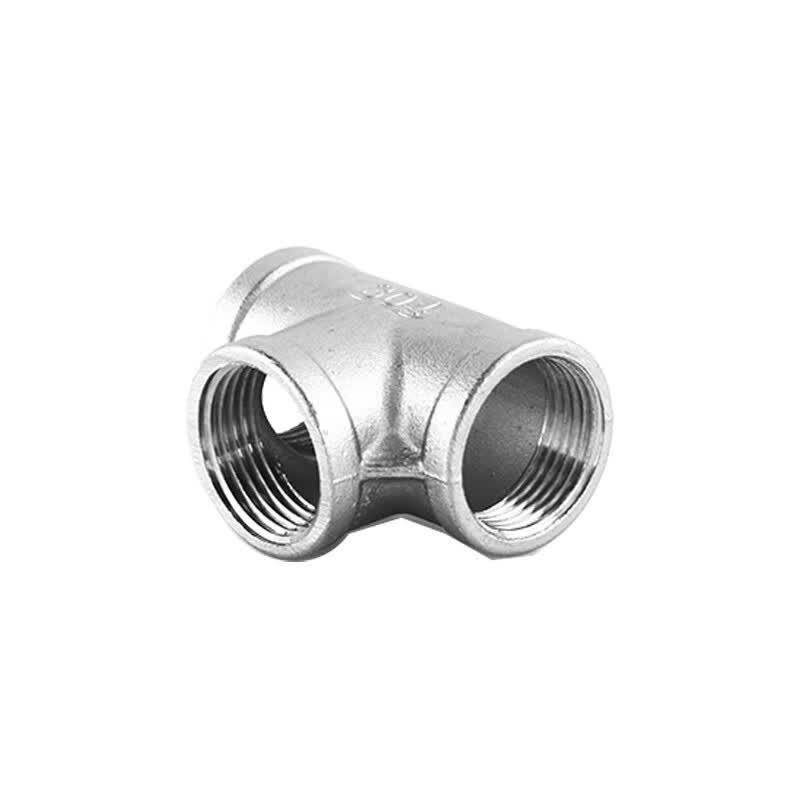 Chai Ba 304 Stainless Steel Female Thread Tee Pipe Fitting