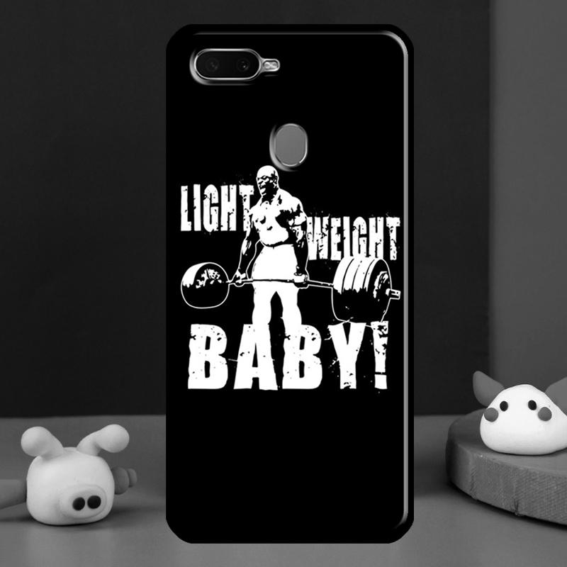 Workout Motivation Fitness Gym Case For Oppo A96 A76 A16 A74 A94 A54 S A57 A77 A58 A78 A98 A5 A9 A91 A15 A17 A52 A72 Cover