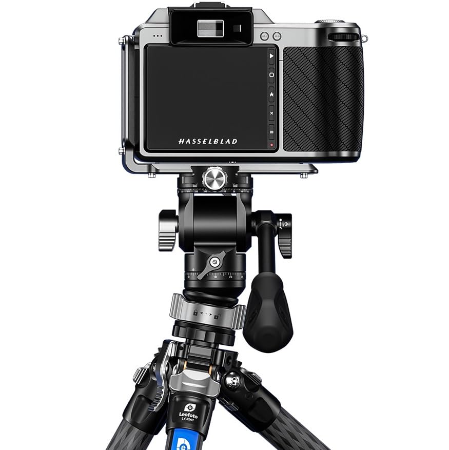 Leofoto Compact Video Head for Video Double Panning 38mm Base 3kg Weight Part Number 037966 BV-0R (BK) Shooting, Mechanism, Counterbalance, Diameter,